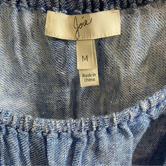 ✨3/$20 Joie Off Shoulder Linen Top - Picture 5 of 6